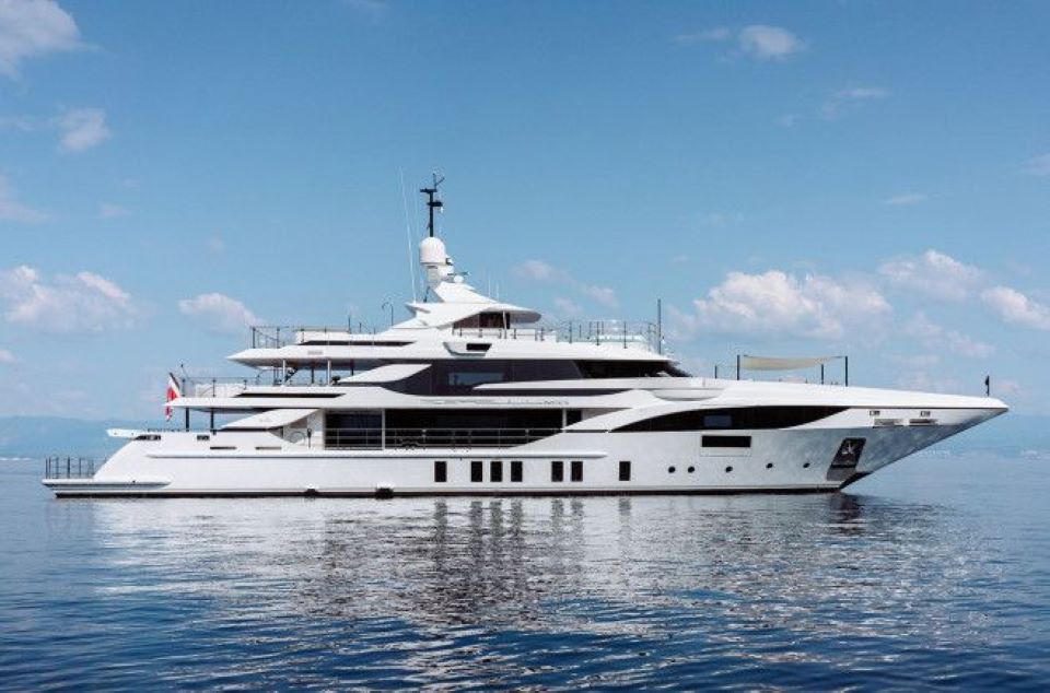 An Expensive Yacht In West Palm Beach, Florida